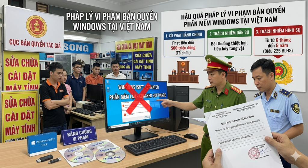 Cách chọn mua bản quyền window phù hợp